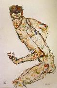 Egon Schiele Fighter oil painting reproduction